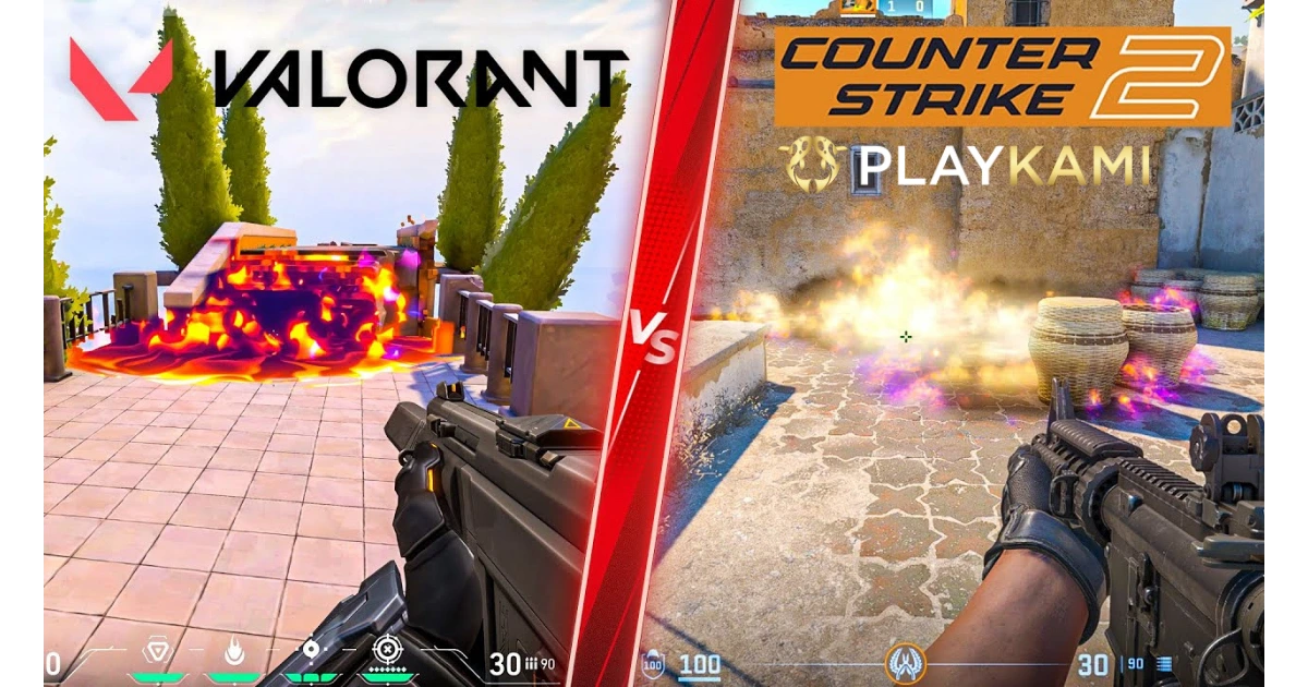 Valorant vs Counter-Strike PlayKami