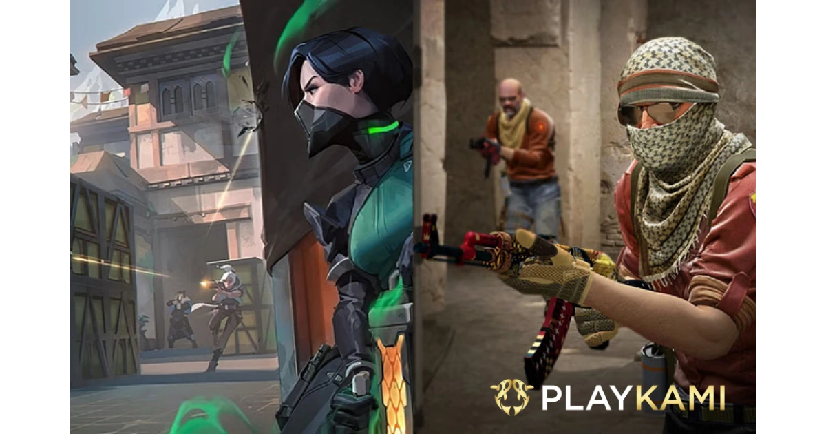 Valorant vs Counter-Strike PlayKami