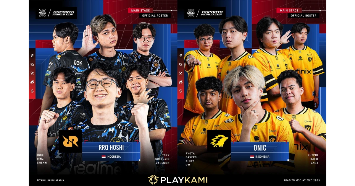 MSC x EWC 2025 Indonesia Team