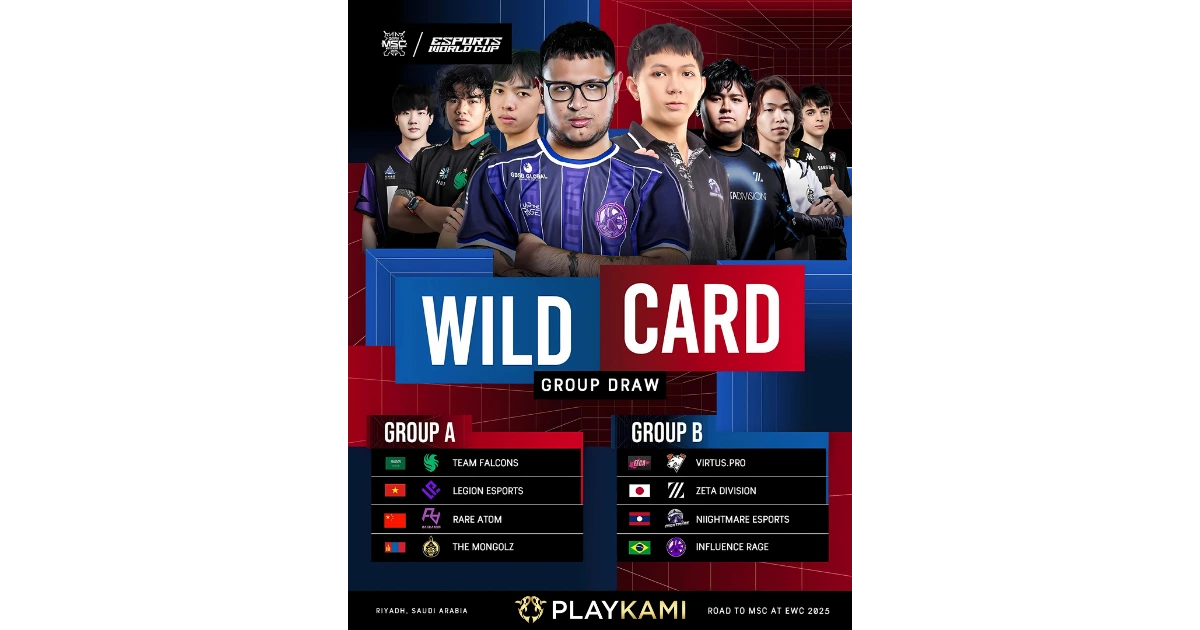MSC x EWC 2025 Wildcard Group