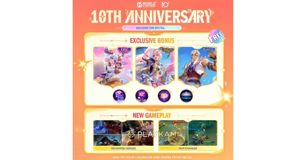 Event Satu Dekade Mobile Legends