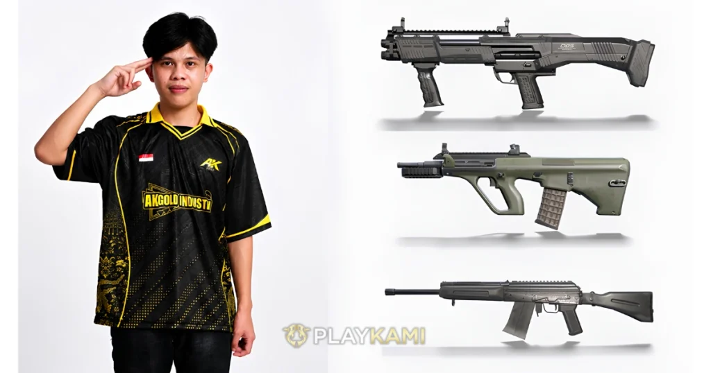 3 Rekomendasi Senjata PUBGM AKG Ametz