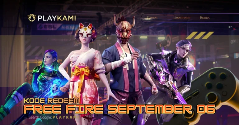 Kode Reedem Free Fire September 2026