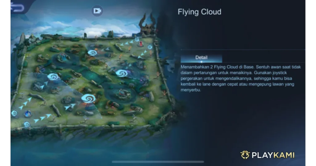 Tampilan Baru Flying Cloud